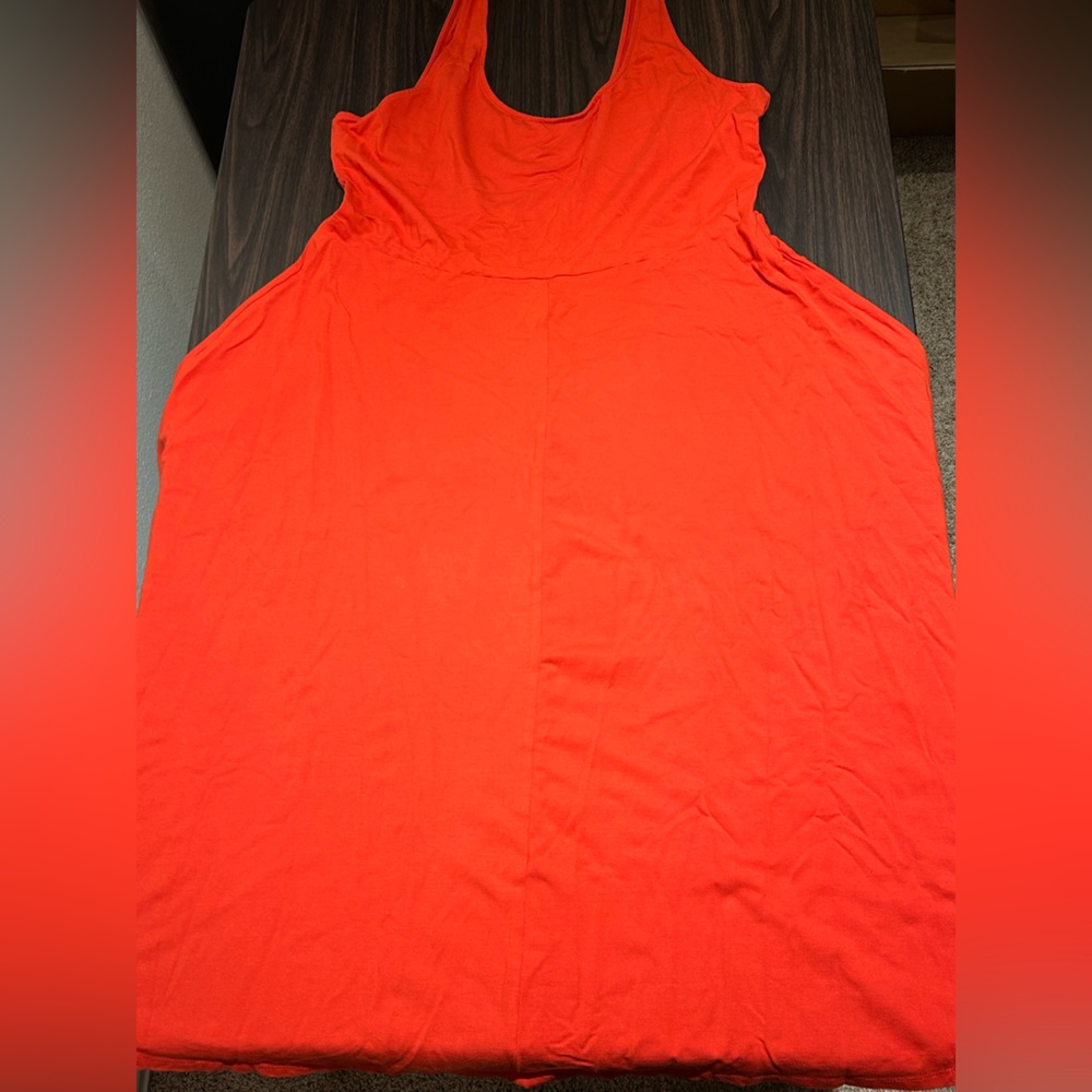 Women’s a new day XXL sleeveless orange dress